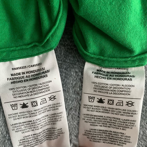 (2) Nike Oregon Ducks Basketball PE Athletic Cut Fit T Shirts XXL Green Boxy Fit - Picture 12 of 13